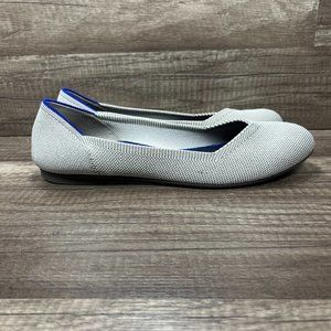 Rothy's The Flat Gray Womens US Size 9 EUR 40 Flats